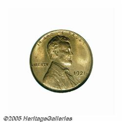 1921-S 1C MS65 Red PCGS. Although its mintage is 