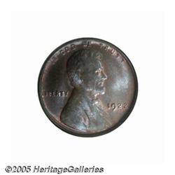 1922 No D 1C Strong Reverse MS64 Red and Brown NG