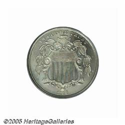 1866 5C through 1883 Shield Nickel Proof Set. All