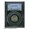 Image 3 : 1896 5C MS66 PCGS. A delicately toned Premium Gem