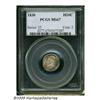 Image 3 : 1830 H10C MS67 PCGS. V-3, LM-4.1, R-2. A slender 
