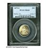 Image 3 : 1875-S 20C MS68 PCGS. The brief production of the