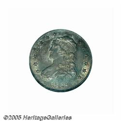 1828 25C MS65 NGC. B-1a, R.1.Toned with mottled d