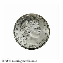 1901-S 25C MS66 S NGC. Type Three Reverse. The 19