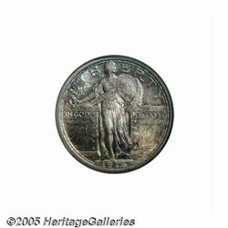 1916 25C MS63 NGC. The 1916 Standing Liberty quar
