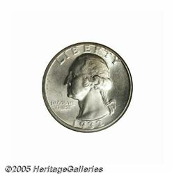 1932-D 25C MS65 NGC. The key date to the Washingt