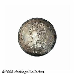 1836 50C Reeded Edge PR63 PCGS. 1836 Reeded Edge 