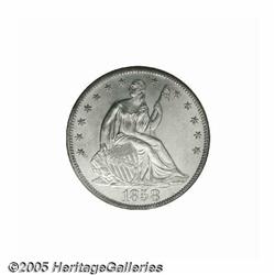 1858-S 50C MS66 NGC. This is the Large Mintmark v