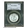 Image 3 : 1921-D 50C MS63 PCGS. The 1921-D has the lowest m