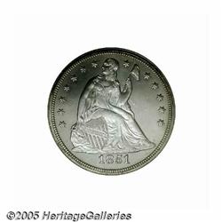 1851 S$1 MS63 NGC. The 1851 is a famous rarity wi