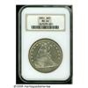 Image 3 : 1851 S$1 MS63 NGC. The 1851 is a famous rarity wi