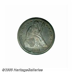 1866 S$1 Motto MS65 NGC. This coin is bathed in d