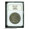 Image 3 : 1872-CC S$1 MS60 NGC. The 1872-CC is a rare and h
