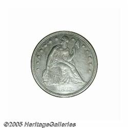 1873-CC S$1 XF45 PCGS. Only 2,300 pieces were pro