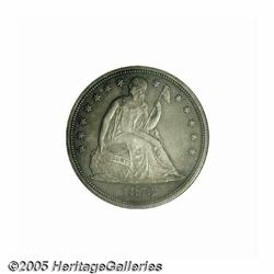 1873-CC S$1 --Cleaned--ANACS. AU Details, Net XF4