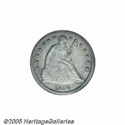 1854 S$1 PR62 PCGS. The 1854 Seated dollar is sel