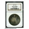 Image 3 : 1871 S$1 PR65 Cameo NGC. Nicely toned on both sid