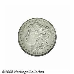 1893-S S$1 AU50 PCGS. Remnants of satiny luster a