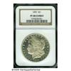 Image 3 : 1896 S$1 PR68 Cameo NGC. There are two dates from