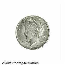 1921 S$1 Satin Finish PR63 ANACS. The completenes