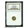 Image 3 : 1884 G$1 PR68 Cameo NGC. Doubled Date. Breen-6107