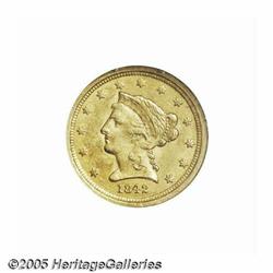 1842-O $2 1/2 MS61 NGC. The 1842-O began with a m