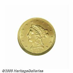 1872-S $2 1/2 MS64 NGC. Richly colored with few a