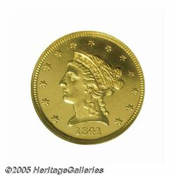 1841 $2 1/2 PR65 Ultra Cameo NGC. The 1841 Quarte