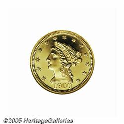 1900 $2 1/2 PR67 Deep Cameo NGC. This coin is ver