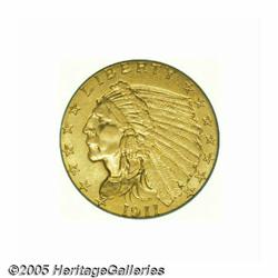 1911-D $2 1/2 MS65 PCGS. When 20th Century gold e