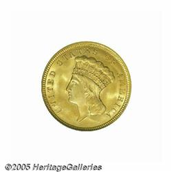 1856 $3 MS65 NGC. This is apparently the finest k