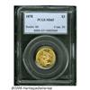 Image 3 : 1878 $3 MS65 PCGS. An unquestionably attractive c