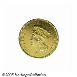 1876 $3 PR60 PCGS. The proof-only status of the 1