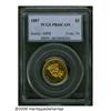Image 3 : 1887 $3 PR66 Cameo PCGS. Bathed in rich orange-go