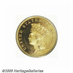 1888 $3 PR66 Deep Cameo PCGS. This coin is very l