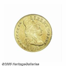 1795 $5 Small Eagle MS62 PCGS. Breen-6412, B. 1-B