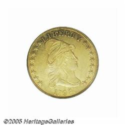 1796 $10 AU55 PCGS. Breen-6832, B. 1-A, Taraszka-