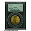 Image 3 : 1908 $10 Motto MS66 PCGS. A bright yellow satiny 