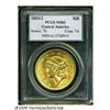 Image 3 : 1853/2 $20 MS61 S.S. Central America PCGS. The im