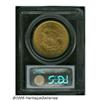 Image 4 : 1854 $20 Small Date MS62 PCGS. Of the 17 Type One