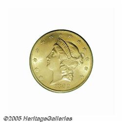 1859-S $20 MS62 PCGS. The 1859-S had an original 