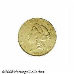 1860-O $20 XF45 PCGS. A popular and extremely cha