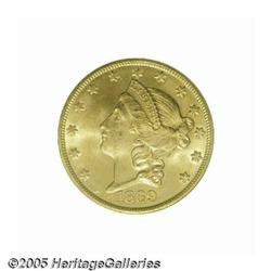 1869-S $20 MS64 PCGS. Here is a very rare type or