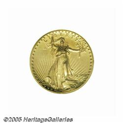 1907 $20 High Relief PR63 NGC. An unknown (but sm