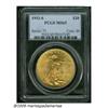 Image 3 : 1913-S $20 MS65 PCGS. Frosty and bright with plea