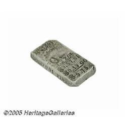 Riehn, Hemme Assayers, San Francisco, Silver Ingo