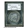 Image 3 : 1799/8 S$1 13 Stars Reverse AU53 PCGS. B-1, BB-14
