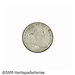 1800 S$1 AU53 NGC. B-18, BB-193, R.3. Die State I