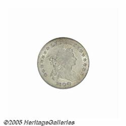 1800 S$1 Wide Date, Low 8 AU53 PCGS. B-10a, BB-19