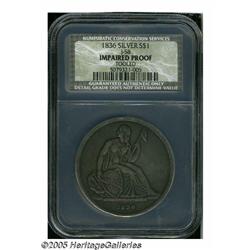 1836 PS$1 Name on Base, Judd-60 Original, Pollock